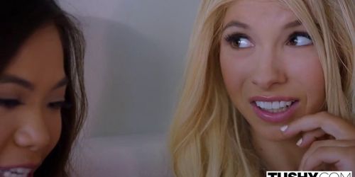 TUSHY Kenzie Reeves and Vina Sky Love To Gape Together!