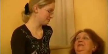 Granddaughter Spends Quality Time With Grandma