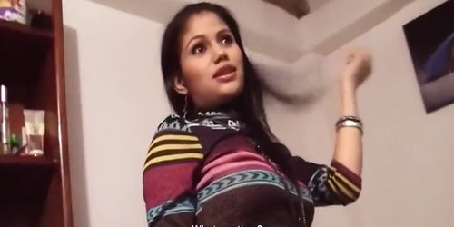 Cute i8 Year Old Latina Is Thirsty for Cum