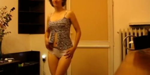shy polish amateur kasia stripping