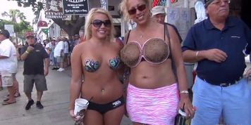 NEBRASKACOEDS - hot milf exhibitionists on the streets of key west