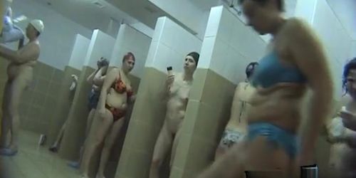 Hidden cameras in public pool showers eeo