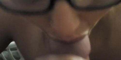 Sucked my husbands best friend and made him film me!!