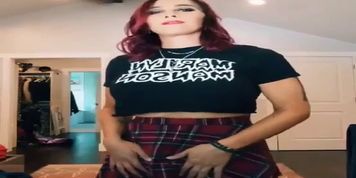 Peekaboo - Transgender school girl