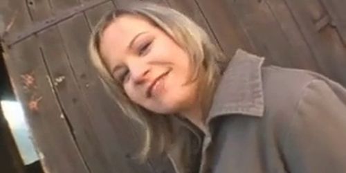 Blonde fucks for money