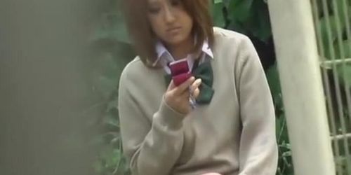Steamy sharking action with really mesmerizing brown-haired Japanese whore