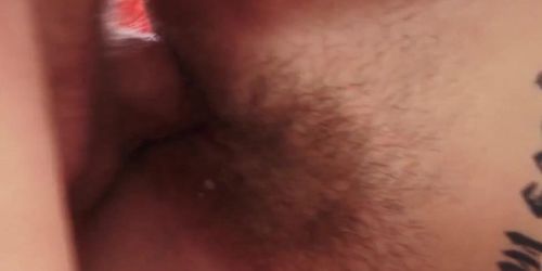cum on hairy cunt comp