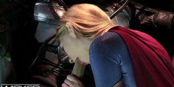 WickedParodies - Supergirl Seduces Braniac Into Anal Sex. (Alisa Kiss)