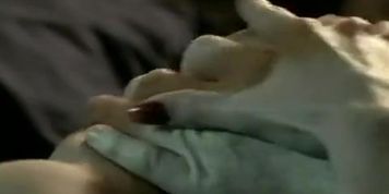 Polly Shannon Breasts Scene in The Hunger