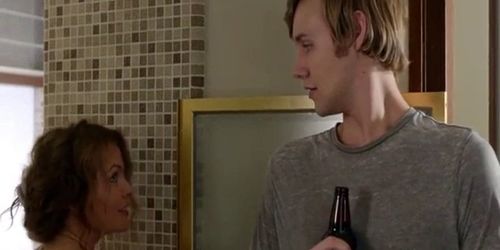 Hot mother fuck son after husband died
