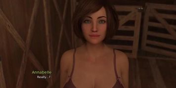 Grandma's House Visual Novel - Part i7o - Granny Seduction & Morning Wood Shower Scene