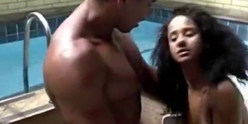 Sexy Brazilian Poolside Fuck pt.i