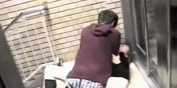 Public video of an asian couple fucking twice in the street