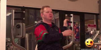 Gym prank