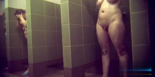 Hidden cameras in public pool showers e44