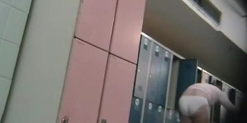 Real hidden spy cams showing girls in dressing room chatting