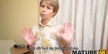 MATURE4K. Granny has twat penetrated by handsome boss stepson (Milla Vincent)