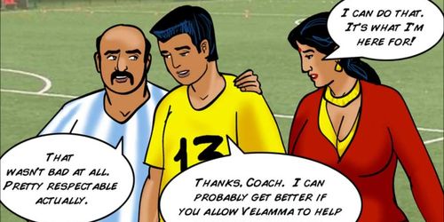 Velamma Episode 4e : Sexy Assistant Coach Velamma