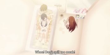 Horny Schoogirl Showers With Her Mate Hentai Anime