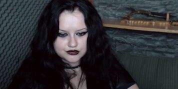 webcam goth