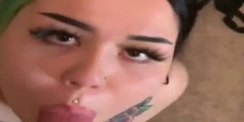 Chubby Bbw Goth Slut Taking Dick In The Mouth