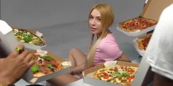 Ukrainian commercial parodying Piper Perri BBC gangbang