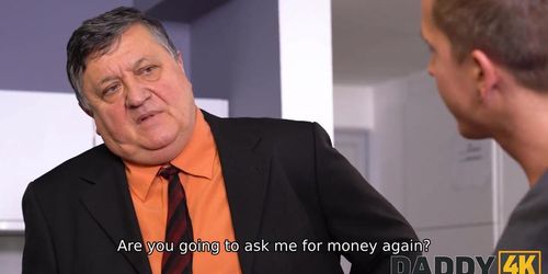 DADDY4K. Man sold girlfriends pussy to stepdad because he needs money