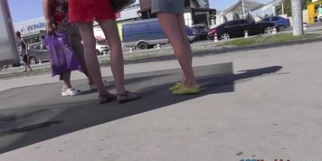 One of the gf filmed on the upskirt camera