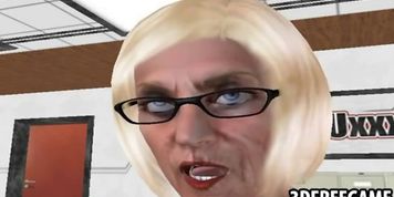 This sexy eD old babe turns on old man so he can cum
