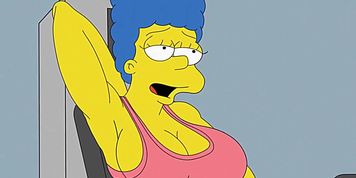 Marge Gets Fucked In The Gym