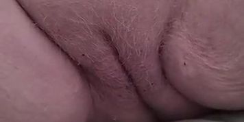 Playing with grandmas pussy