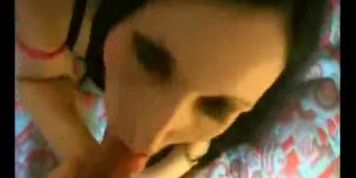 Goth girl get anal fuck a goth girl receive a