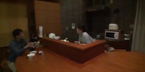 Japanese Friend Wife Fucked Home Near Cuckold Hubby