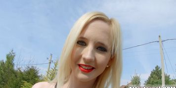 ALL INTERNAL - Cute gothic girl enjoys her creampie