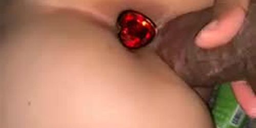 Trying To Fit My Thick Cock In Her Tiny Pussy