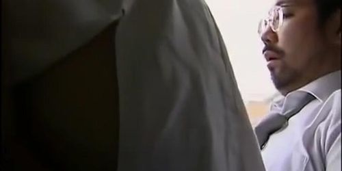 Asian Milf who expose armpit hair was molested by men on bus - HdMilfCam.com