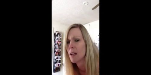 Blonde milf public sex