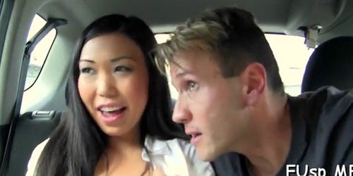 Cute babes pink pussy slammed - video 6