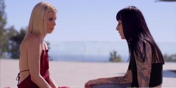 Aiden finally licks Goths wet pussy (Aiden Ashley)