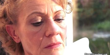 Granny Enjoys Doggystyle Fuck