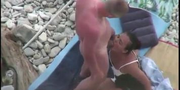 Threesome Couples Sex Hidden Cam Caught Nudist Beach