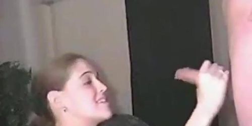 Homemade handjob cumshots