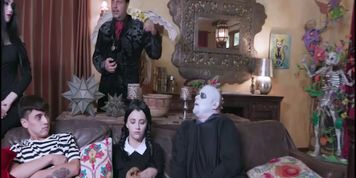 The Addams Family Orgy Screw Fest Film Parody Hot Milfs Edition (Audrey Noir)