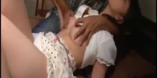 Sleep busty daughter
