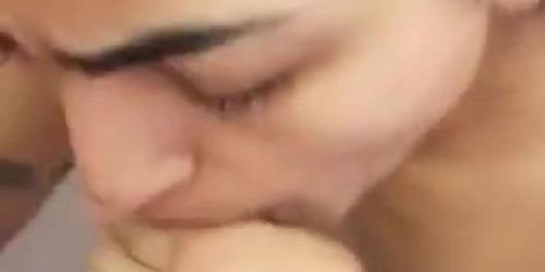 Ugly Latina Loves Cum Facials!!