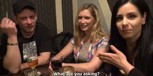 CZECHCOUPLES - Naughty Foursome For Money