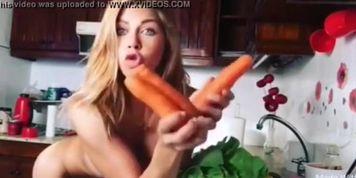Xoana González en la cocina