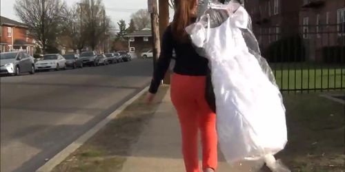 Mother In Orange Spandex Omg!! Hd