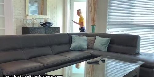 hot sis fucks big dick brother to keep secret cumshot blowjob