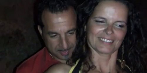 Amateur real skanks publicly sucking